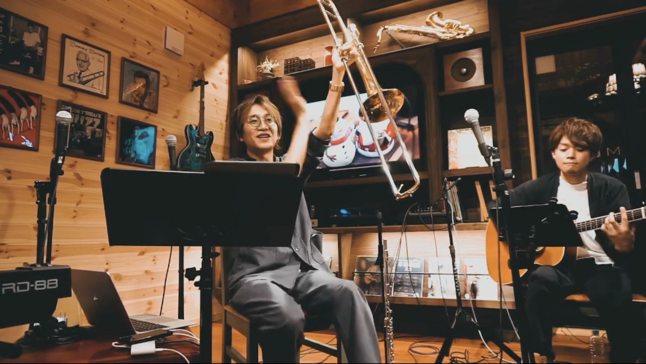 長瀬石油のCMに出演のトロンボーン奏者、馬場桜佑さんのLIVE『日本全国のパリミキにライブを届ける旅 Vol.2 岡山』に行ってきました。